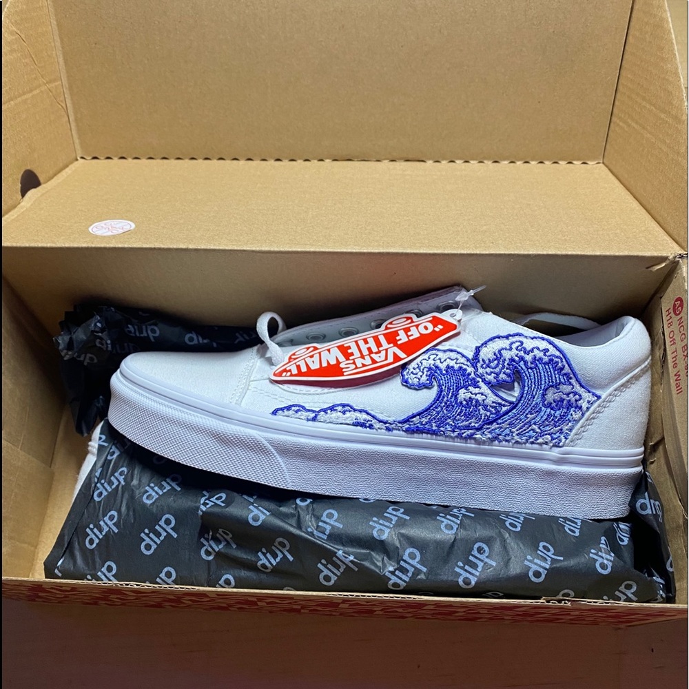 white old skool vans